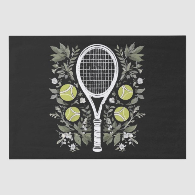 Tennis Player Tissue Paper (Front)