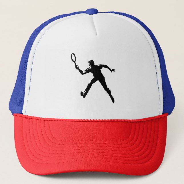 Tennis Player Trucker Hat (Front)