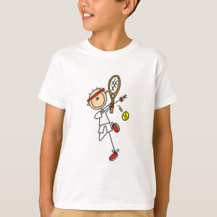 Tennis Player with Racquet Tshirts and Gifts