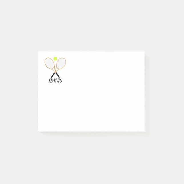 Tennis Post-it Notes (Front)