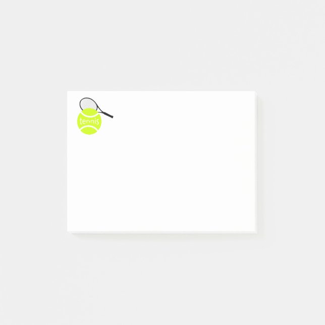 Tennis Post-it Notes (Front)