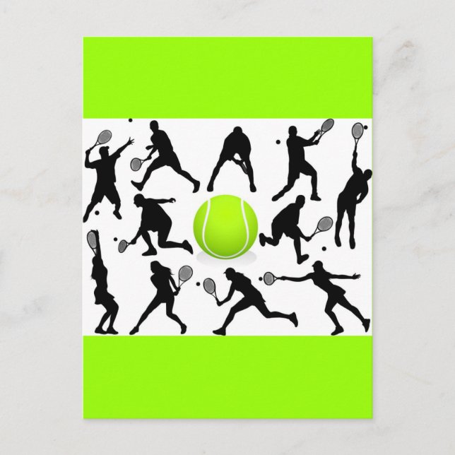 tennis postcard (Front)