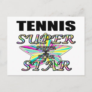 tennis postcard