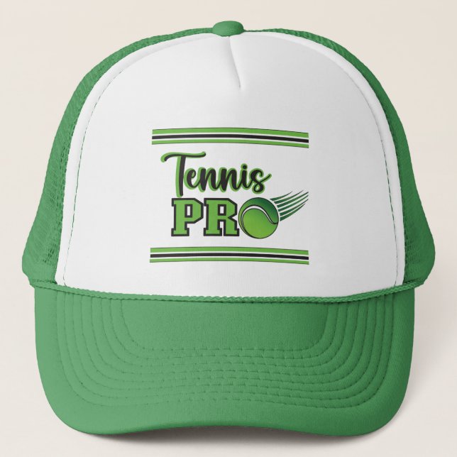 Tennis Professional Trucker Hat (Front)