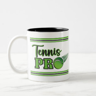 Tennis Professional Two-Tone Coffee Mug
