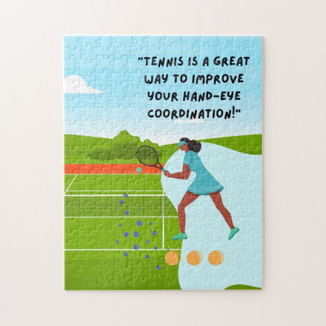 Tennis Puzzles for Tennis Player (Vertical)