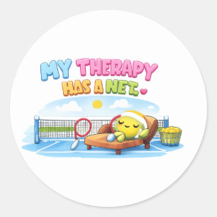 Tennis Quote Sticker