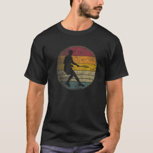 Tennis Racket Ball Gift Retro Style Vintage Funny T-Shirt