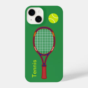 Tennis Racket & Ball iPhone 14 Case
