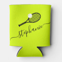 Tennis Racket & Ball Player Name Personalised
