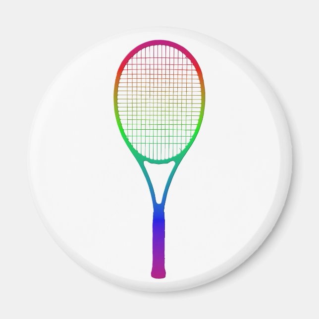 Tennis Racket Magnet (Front)