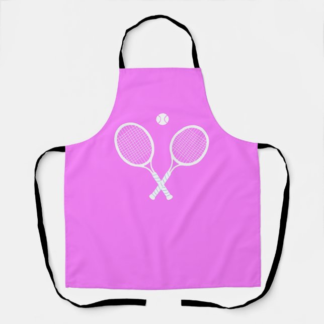 Tennis Rackets and Ball   Apron (Front)