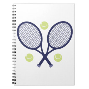 Tennis Rackets Notebook