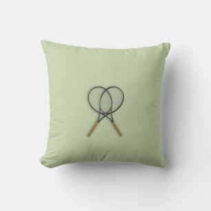 Tennis Rackets Sports Design Cushion