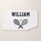 Tennis Rackets Sports Hand Towel