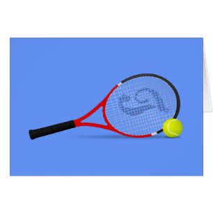 Tennis Racquet and Ball