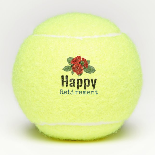Tennis Retirement Balls (Front)
