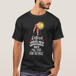 Tennis retirement for tennis player  T-Shirt