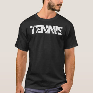 Tennis Retro Vintage Player Balls Sport Coach Play T-Shirt