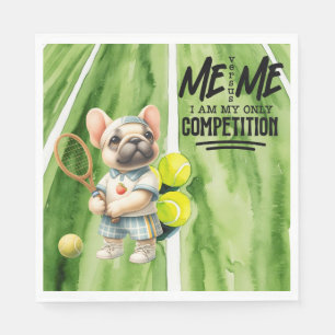 Tennis Sarcastic Funny Quotes for Party  Napkin