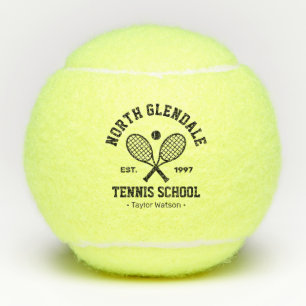 Tennis School Personalised Balls
