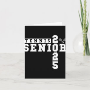 Tennis Senior Night Tennis Senior 2025 Graduation  Card