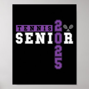 Tennis Senior Night Tennis Senior 2025 Graduation Poster