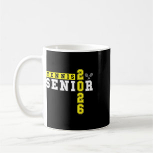Tennis Senior Night Tennis Senior 2026 Graduation Coffee Mug