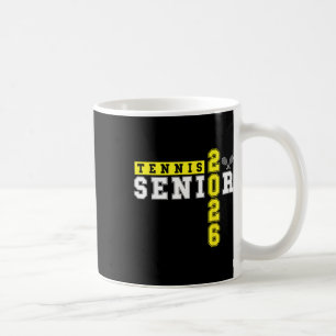 Tennis Senior Night Tennis Senior 2026 Graduation Coffee Mug