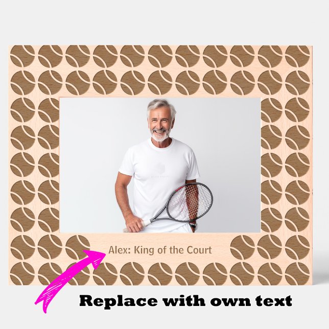 Tennis Serve & Preserve Etched Frames (Tennis Serve & Preserve Engraved Frames)