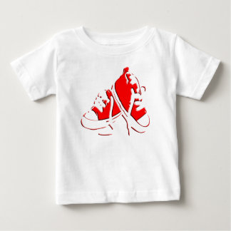 Tennis Shoes-Red Infant Tee