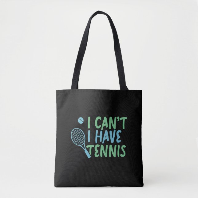 Tennis Sport Funny Tennis Gifts Tote Bag (Front)