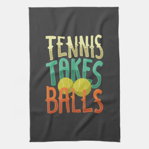 Tennis Sport Tennis Player Gift Tea Towel