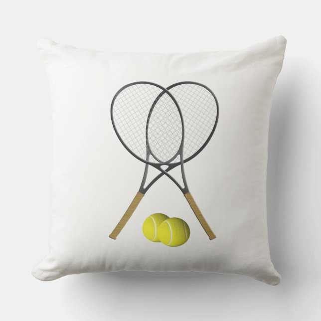 Tennis Sport Theme Outdoor Cushion (Front)