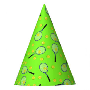 Tennis Sports Birthday Party Hat