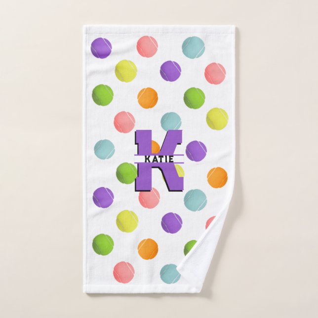 tennis sports towel (Hand Towel)