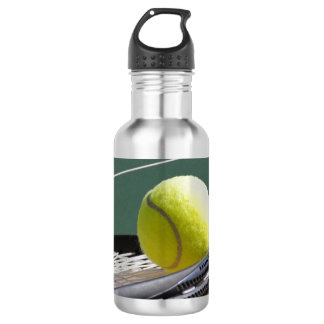 Tennis stainless steel water bottle