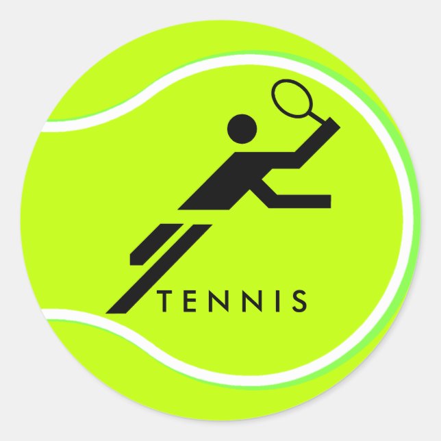 Tennis Sticker 1 (Front)