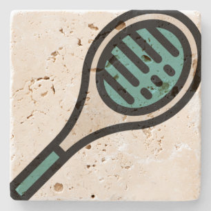 tennis stone coaster