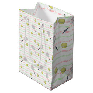 Tennis Stripes Medium Gift Bag