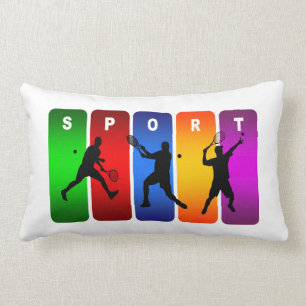 Tennis Super Cool Sport Design (Male) Lumbar Cushion