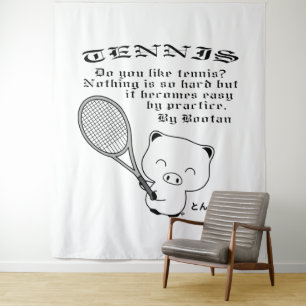 Tennis Tapestry