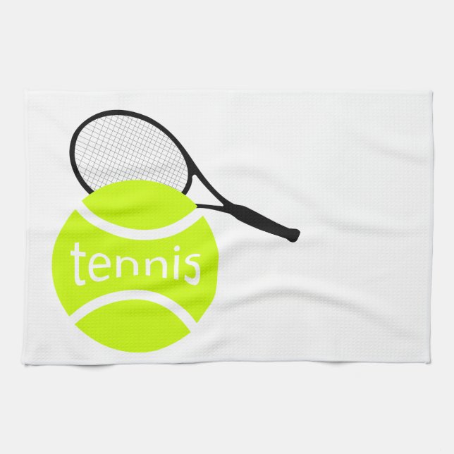 Tennis Tea Towel (Horizontal)