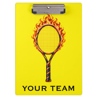 Tennis Team Clip Board