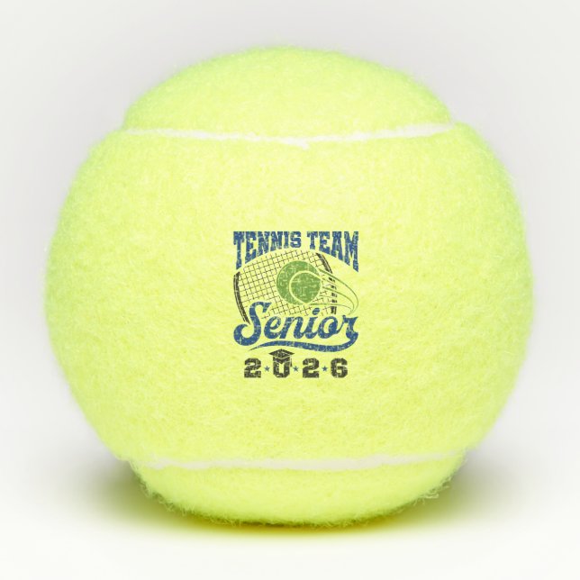 Tennis Team Senior Class of 2026 Balls (Front)
