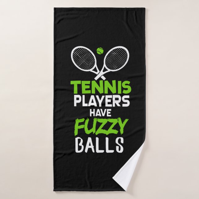 Tennis Tennis Player Gift Bath Towel (Bath Towel)