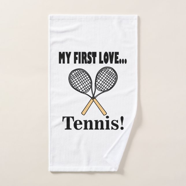 Tennis Tennis Player  Hand Towel (Hand Towel)