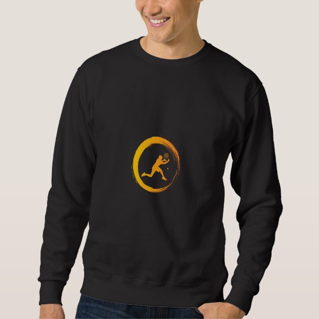 Tennis Tennis player Sports Sweatshirt (Front)