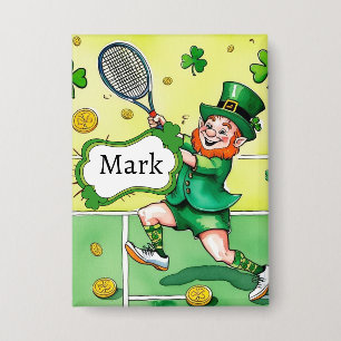 Tennis themed for St. Patrick's Day 