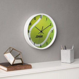Tennis Time   Sport Cool Gifts Clock